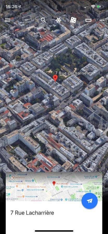 Lacharriere-Logement Entier 38M2 Paris Bagian luar foto